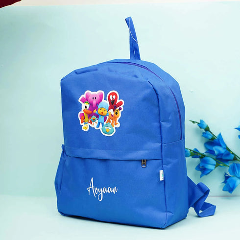 Personalized Animal Printed Backpack Combo for Kids